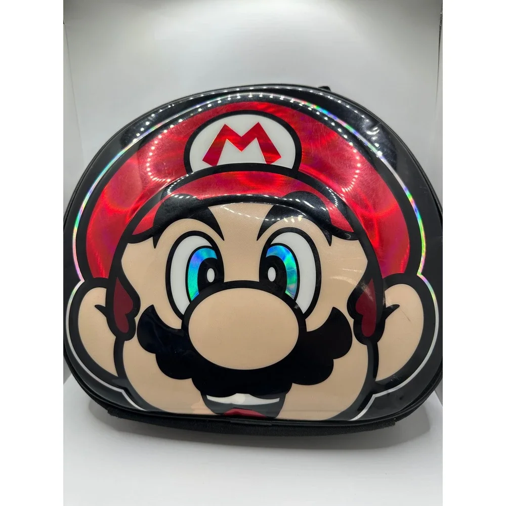 Super Mario‎ Lunch Bag Insulated Case Mario Face Kids Anime Cartoon